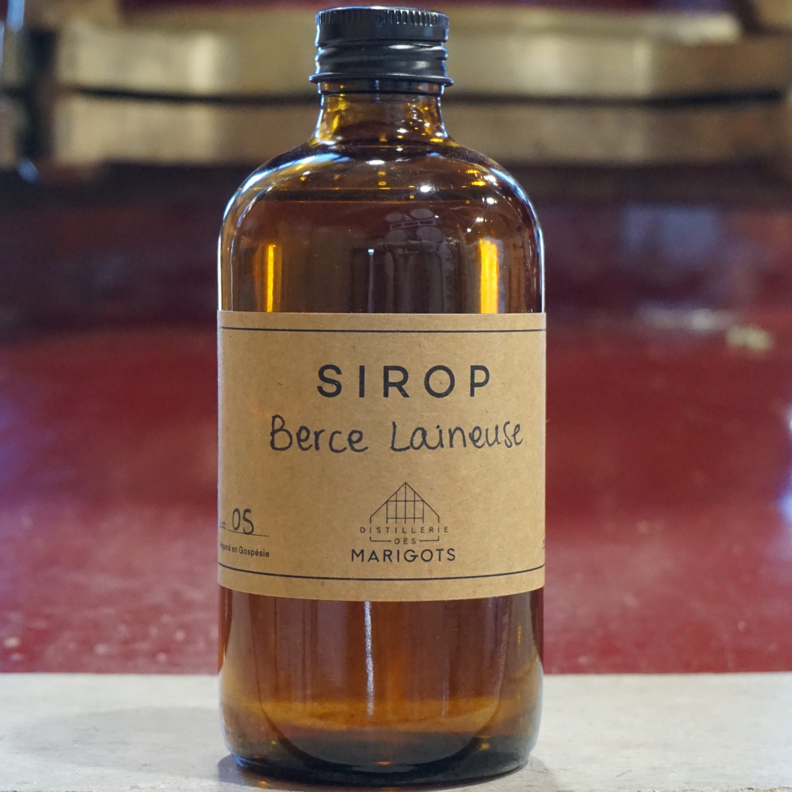 Cow parsnip syrup