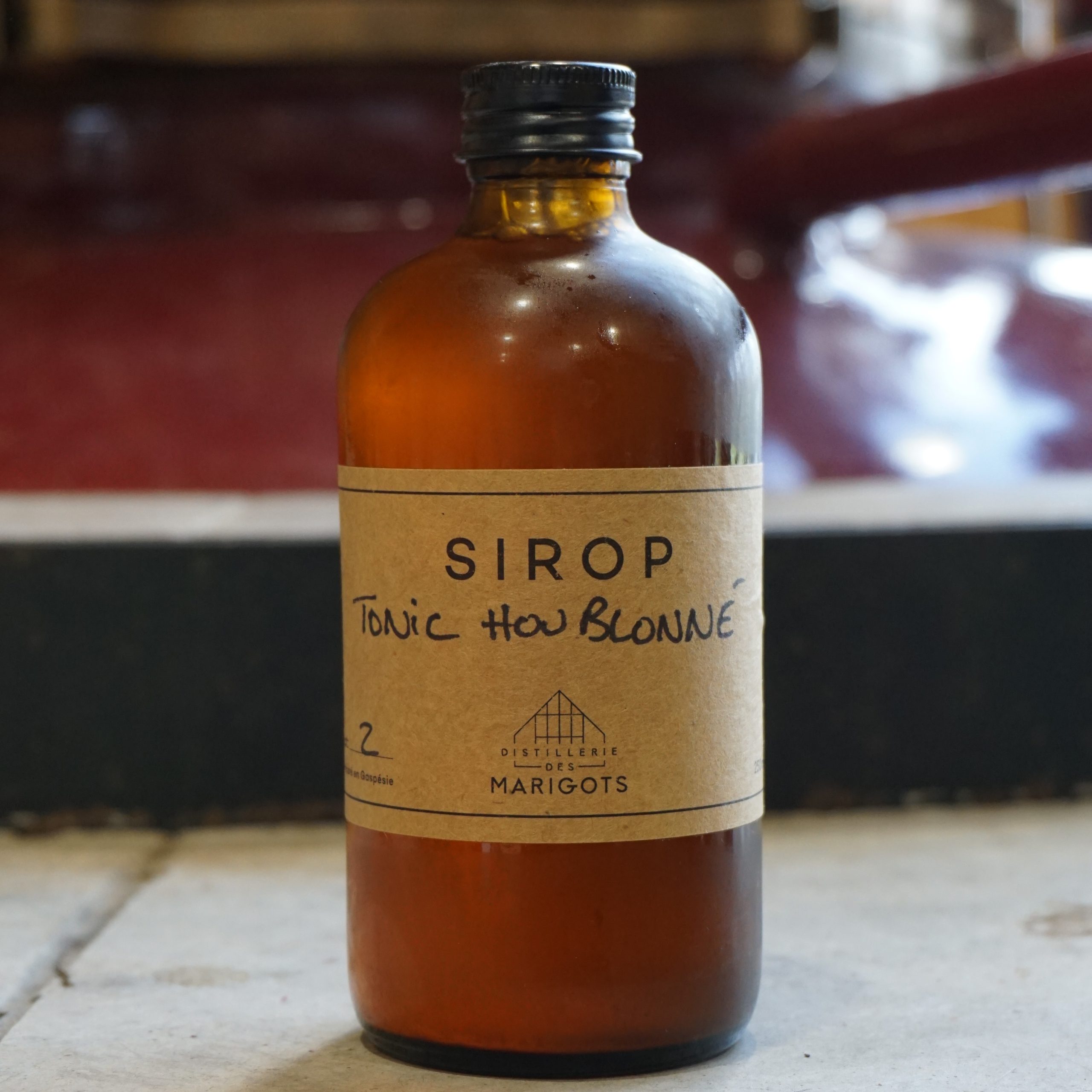 Hopped tonic syrup